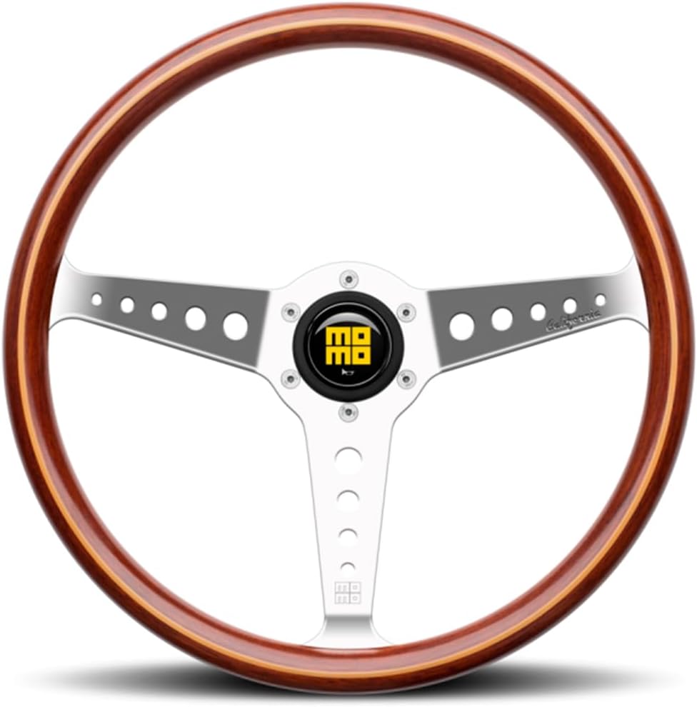 MOMO Motorsport California Heritage Steering Wheel Mahogany Wood, 360mm/14.2 inches - CAL36WD0P