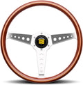 MOMO Motorsport California Heritage Steering Wheel Mahogany Wood, 360mm/14.2 inches - CAL36WD0P