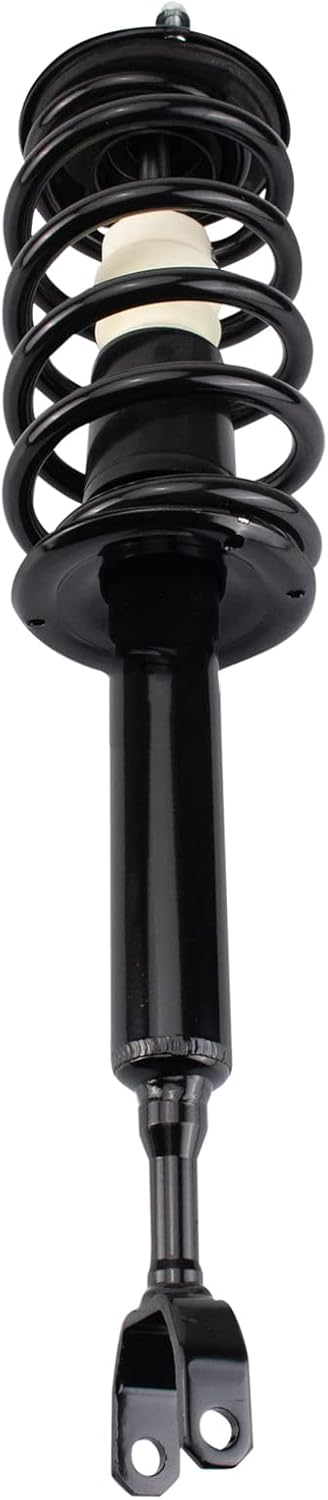 TRQ Front Suspension Kit Complete Strut & Coil Spring Assembly Sway Bar Stabilizer Link Compatible with 2000-2004 Audi A6 A6 Quattro 2001-2005 Volkswagen Passat