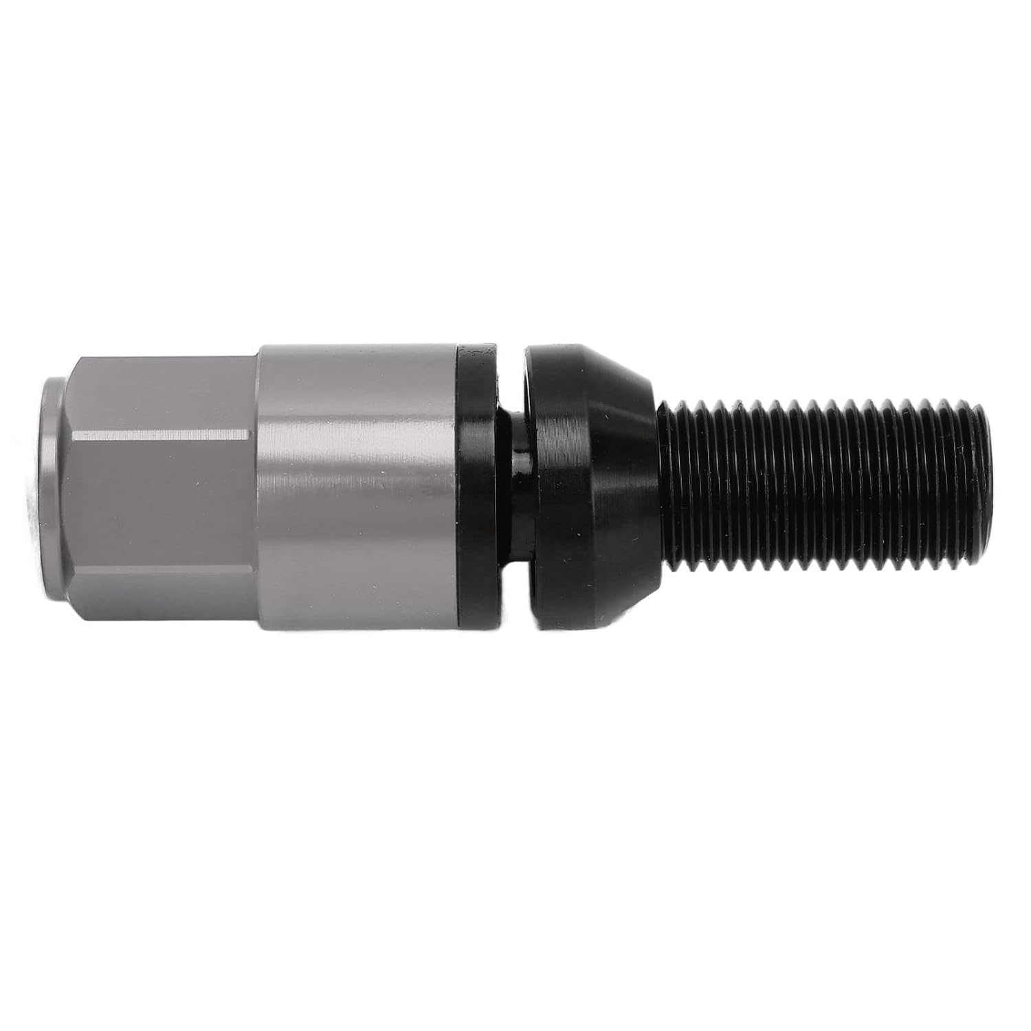 Brilluxa Wheel Lug Bolts, M14x1.5 Cone Seat Wheel Bolts Taper Lug Nuts 20PCS Black, Universal Car Tire Fastener Kit for Auto Wheel Installation Replacement