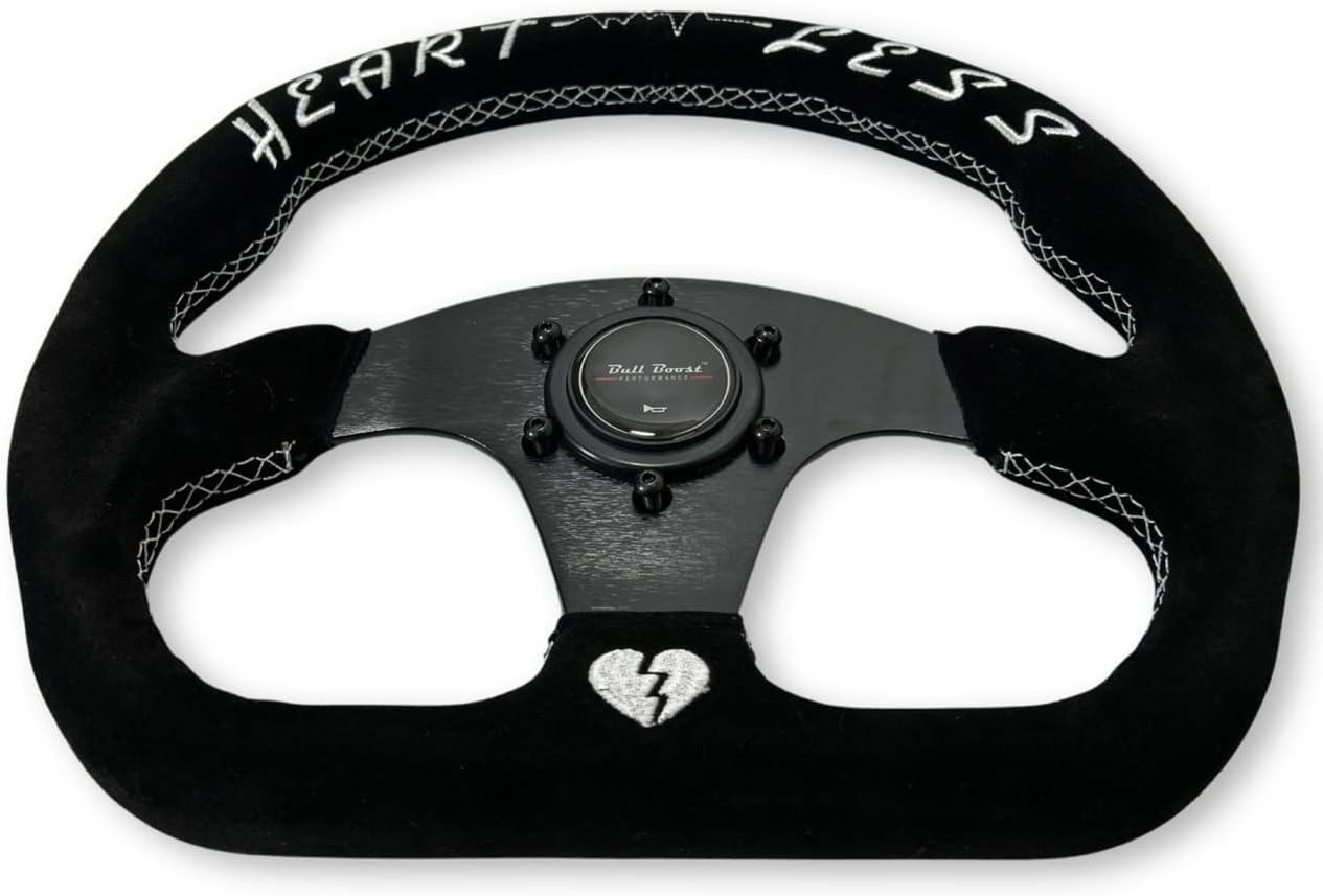 Racing Steering Wheel Kit with Hub Adapter for Civic, Del Sol, Integra by Bull Boost Performance