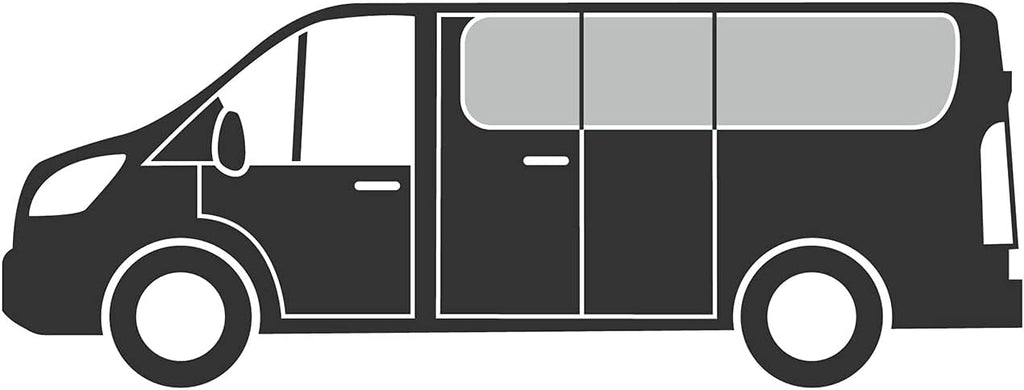 WeatherTech Custom Fit FloorLiners for Mercedes Sprinter, Sprinter, Sprinter - 1st Row - Over The Hump (4415211), Black