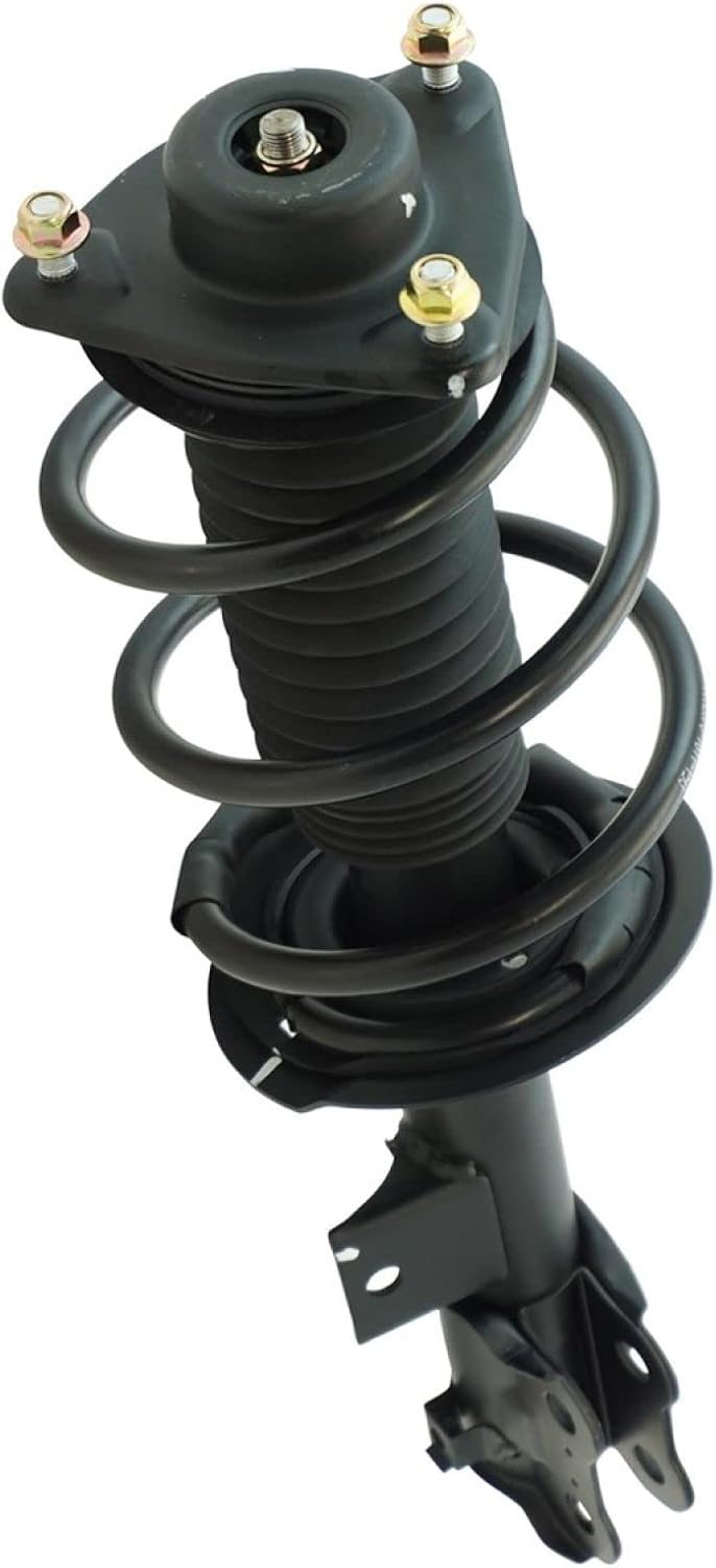 TRQ Front Suspension Kit Complete Strut & Coil Spring Assembly Sway Bar Stabilizer Link Compatible with 2012-2015 Kia Optima