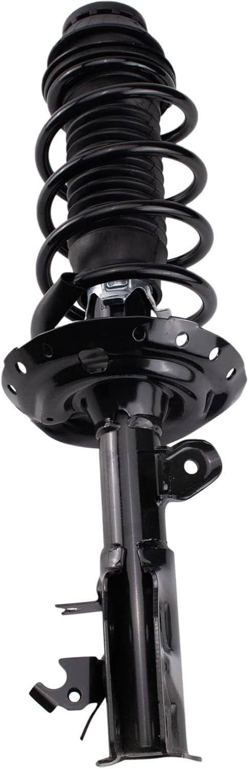 TRQ Front Suspension Kit Complete Strut & Coil Spring Assembly Sway Bar Stabilizer Link Compatible with 2015-2020 Honda FIT