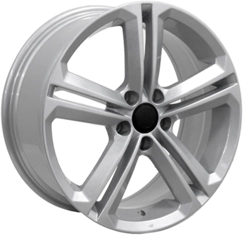 OE Wheels LLC VW18-18080-5112-45S Silver Wheel Painted (18 x 8. inches /5 x 112 mm, 45 mm Offset)