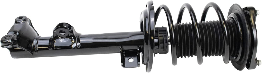 TRQ Front Suspension Kit Complete Strut & Coil Spring Assembly Sway Bar Stabilizer Link Compatible with 2010-2014 Mercedes-Benz E350 2015-2017 E400 RWD Rear Wheel Drive