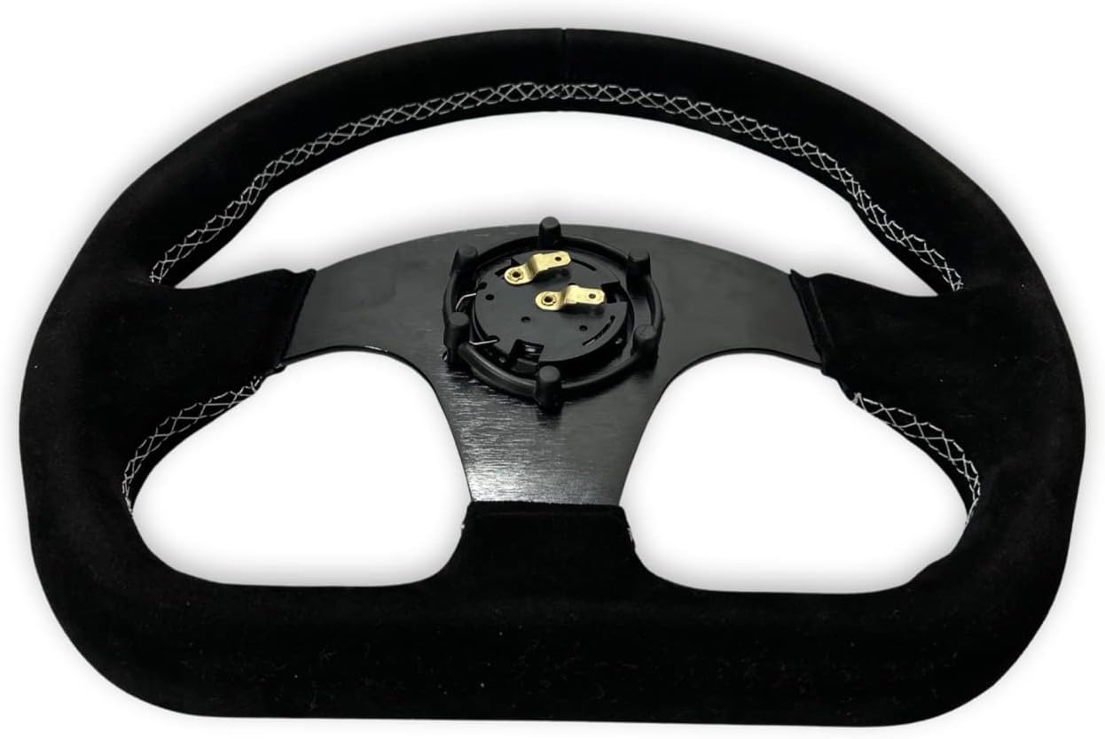 Racing Steering Wheel Kit with Hub Adapter for Civic, Del Sol, Integra by Bull Boost Performance