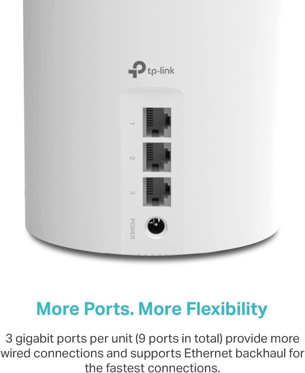 TP-Link Deco X55 AX3000 WiFi 6 Mesh System - Covers up to 6500 Sq.Ft,Replaces Wireless Router and Extender,3 Gigabit Ports per Unit,Supports Ethernet Backhaul,Deco X55,(Pack of 12)