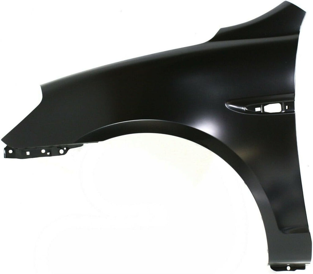 Quarter Panel Front Left Driver Side Primed Steel Without Molding Holes with Lamp Hole for Hyundai for Accent GLS 2006-2011 & GS/SE 2007-2011 & GL/L 2008-2011 1pc 12159436 HY1240137