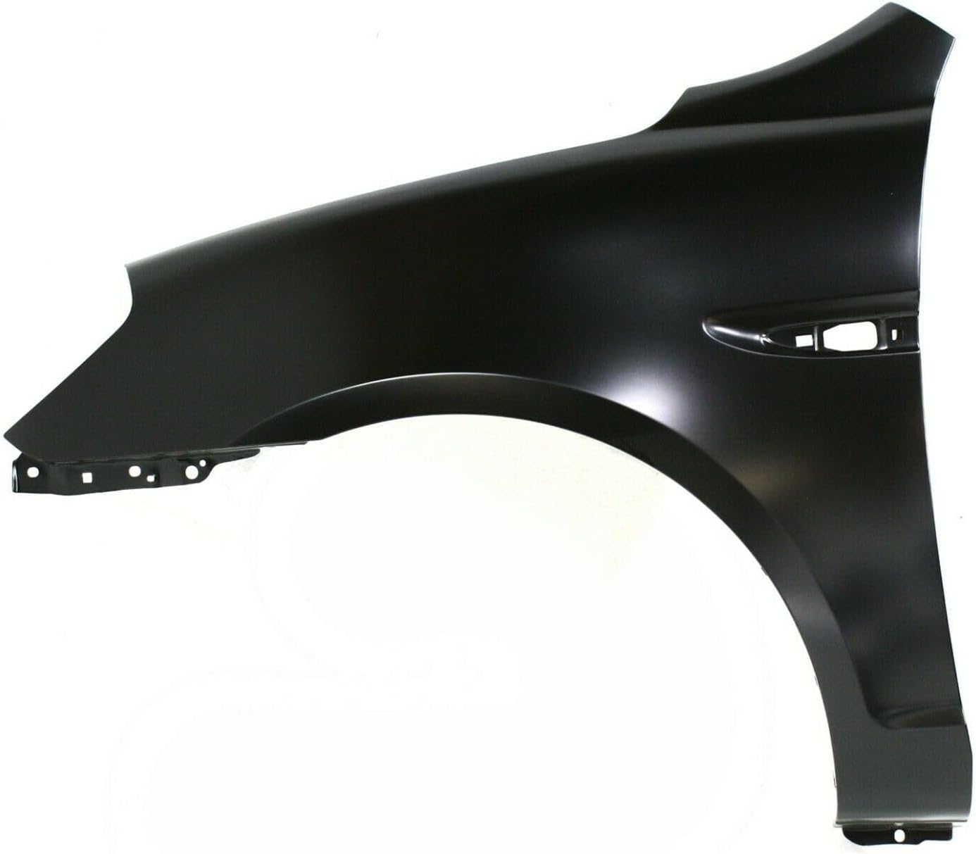 Quarter Panel Front Left Driver Side Primed Steel Without Molding Holes with Lamp Hole for Hyundai for Accent GLS 2006-2011 & GS/SE 2007-2011 & GL/L 2008-2011 1pc 12159436 HY1240137
