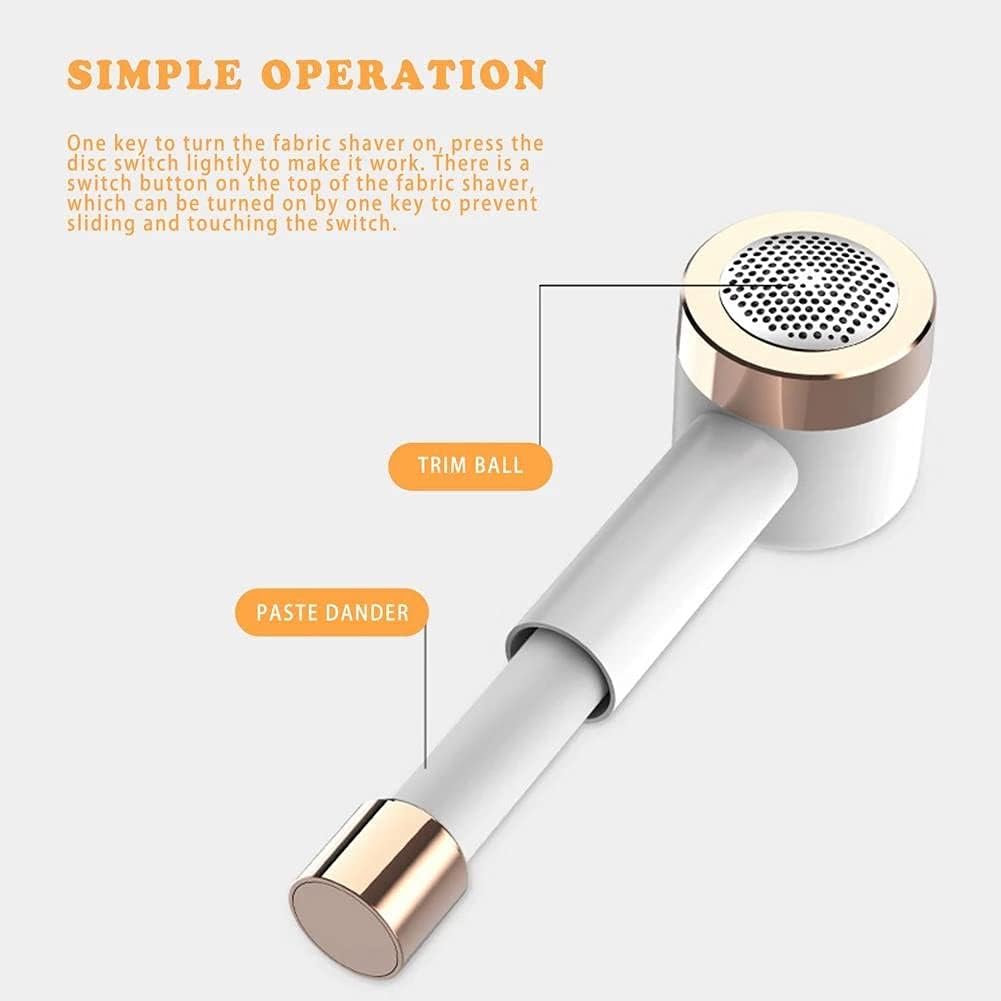 Hair Ball Trimmer,Fabric Shaver Defuzzer Depiller Rechargeable Lint Remover