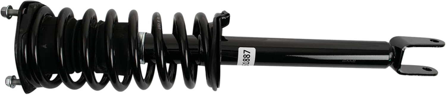 TRQ Front Suspension Kit Shock & Spring Strut Assembly Sway Bar Stabilizer Link Compatible with 2007-2017 Lexus LS460