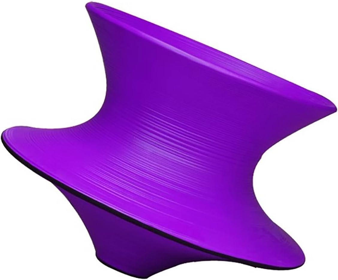 Rotating Gyro Spun Chair,360° Swivel Gyro Chair,Outdoor Indoor Gyro Swivel Chair,for Sense Training, for Kid Spinning,for Camping/Backyard & Bedroom.(Purple)