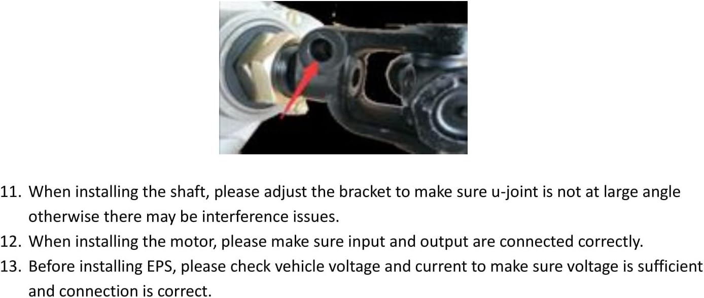 Rugged Front Electric Power Steering Kit for (2009-13) Honda Big Red, A Bolt On System, Steers Easily & Gets Rid of Wheel Jerk/Bump Steer When Navigating Terrains (See Fitment Details in Description)