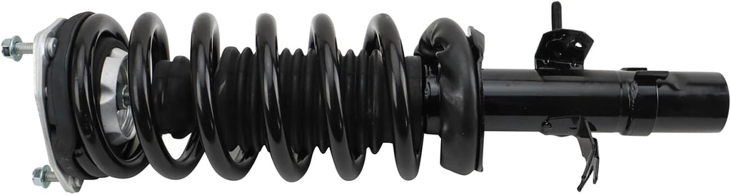 TRQ Front Suspension Kit Complete Strut & Coil Spring Assembly Sway Bar Stabilizer Link Compatible with 2009-2013 Infiniti G37 2014-2017 Q60