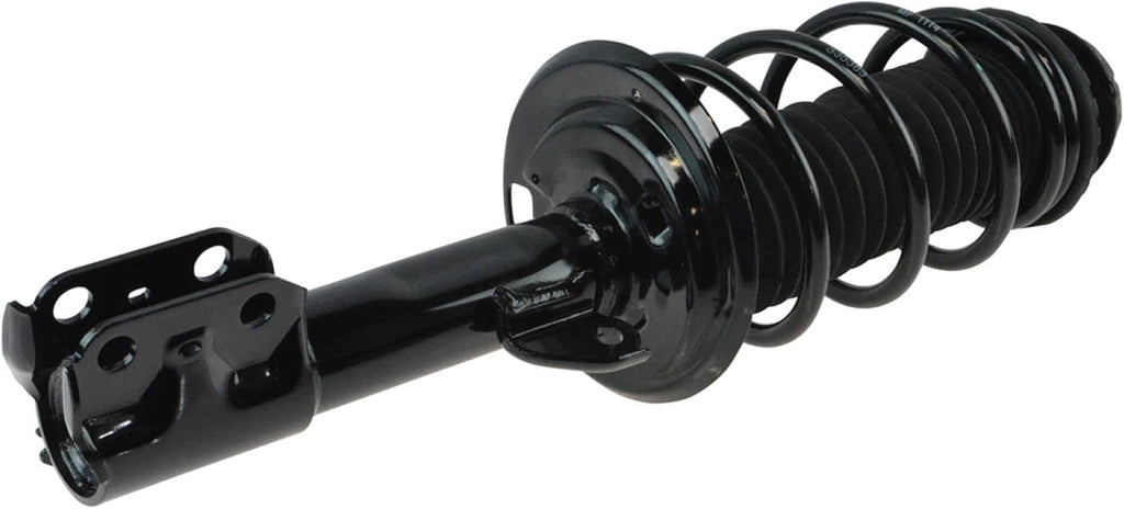 TRQ Front Suspension Kit Complete Strut & Coil Spring Assembly Sway Bar Stabilizer Link Compatible with 2007-2012 Toyota Yaris