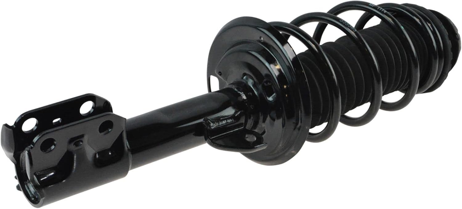 TRQ Front Suspension Kit Complete Strut & Coil Spring Assembly Sway Bar Stabilizer Link Compatible with 2007-2012 Toyota Yaris