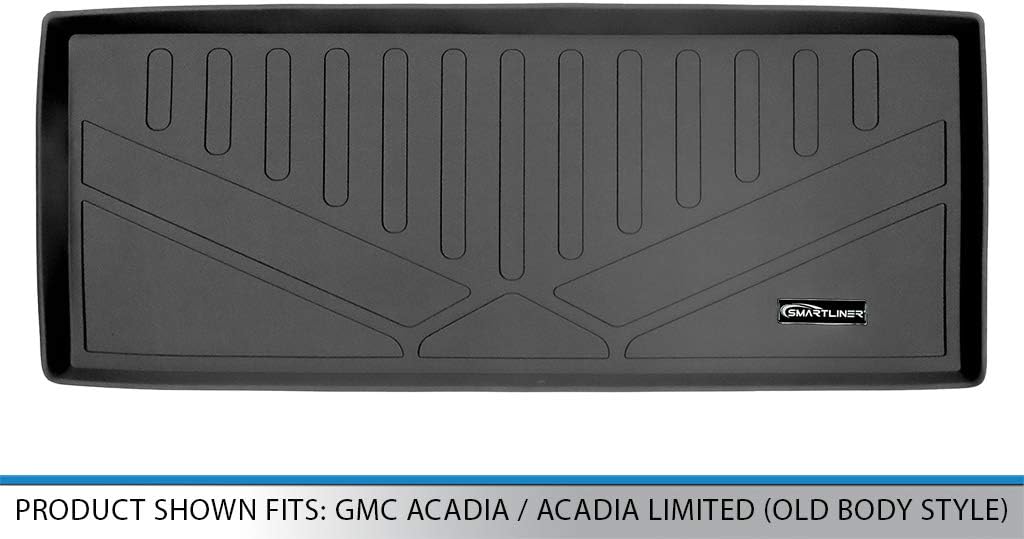 SMARTLINER Cargo Trunk Liner Floor Mat Behind 3rd Row for 2007-2016 GMC Acadia