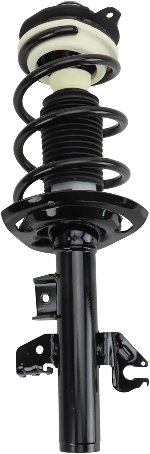 TRQ Front Suspension Kit Complete Strut & Coil Spring Assembly Sway Bar Stabilizer Link Compatible with 2015-2017 Chrysler 200
