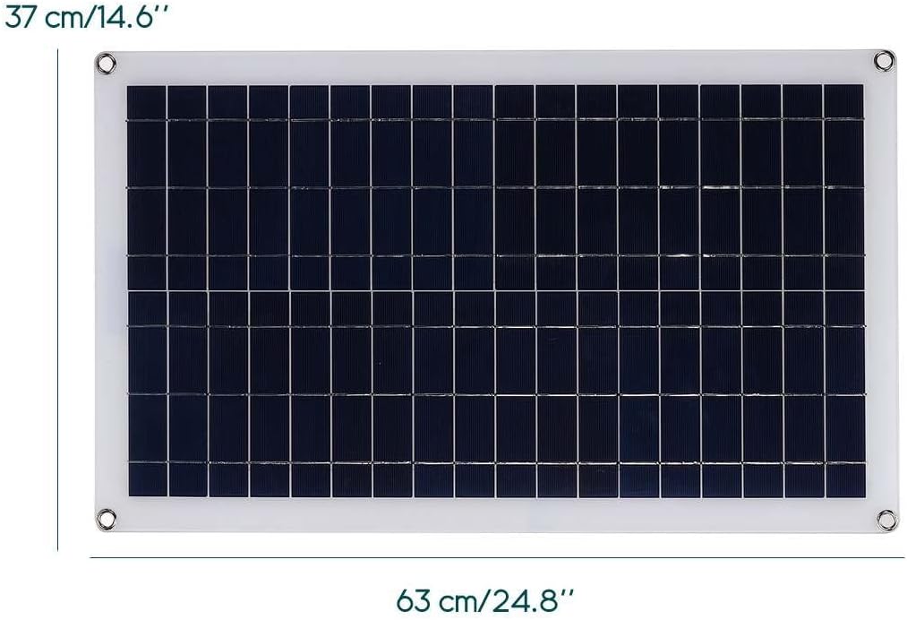 1000W Solar Panel 18V Flexible Solar Solar Panel Kit Complete RV Car Battery Solar Charger for Home Outdoor RV