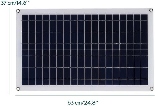1000W Solar Panel 18V Flexible Solar Solar Panel Kit Complete RV Car Battery Solar Charger for Home Outdoor RV