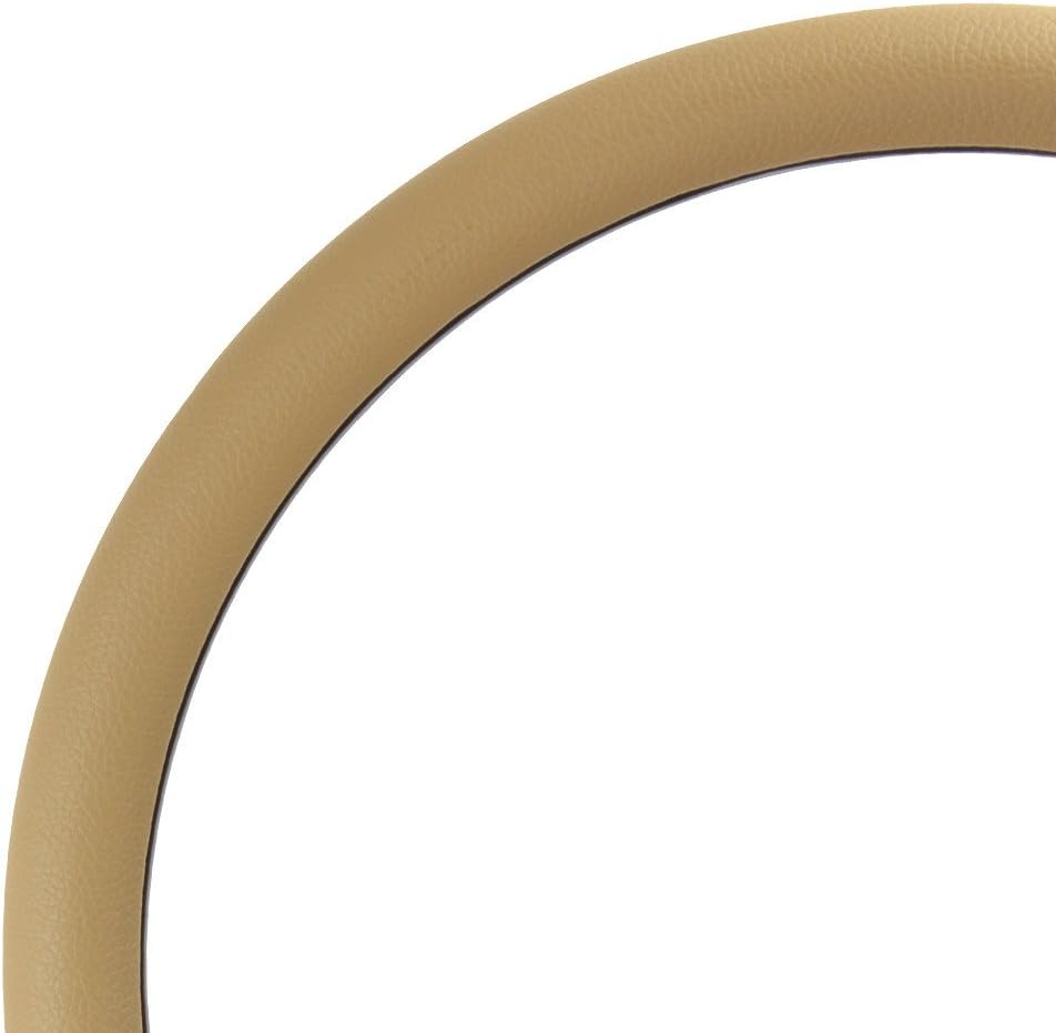 Flame Steering Wheel 5-bolt 14 Inch Aluminum with Tan Wrap and Horn