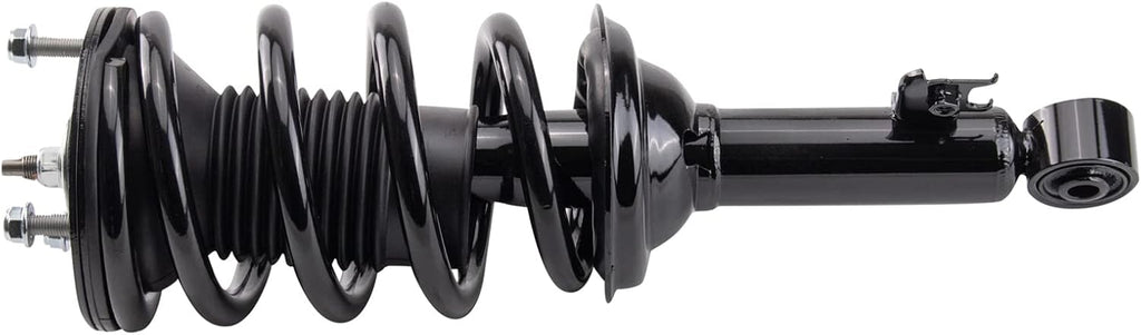 TRQ Front Suspension Kit Shock & Spring Strut Assembly Sway Bar Stabilizer Link Compatible with 2005-2015 Toyota Tacoma