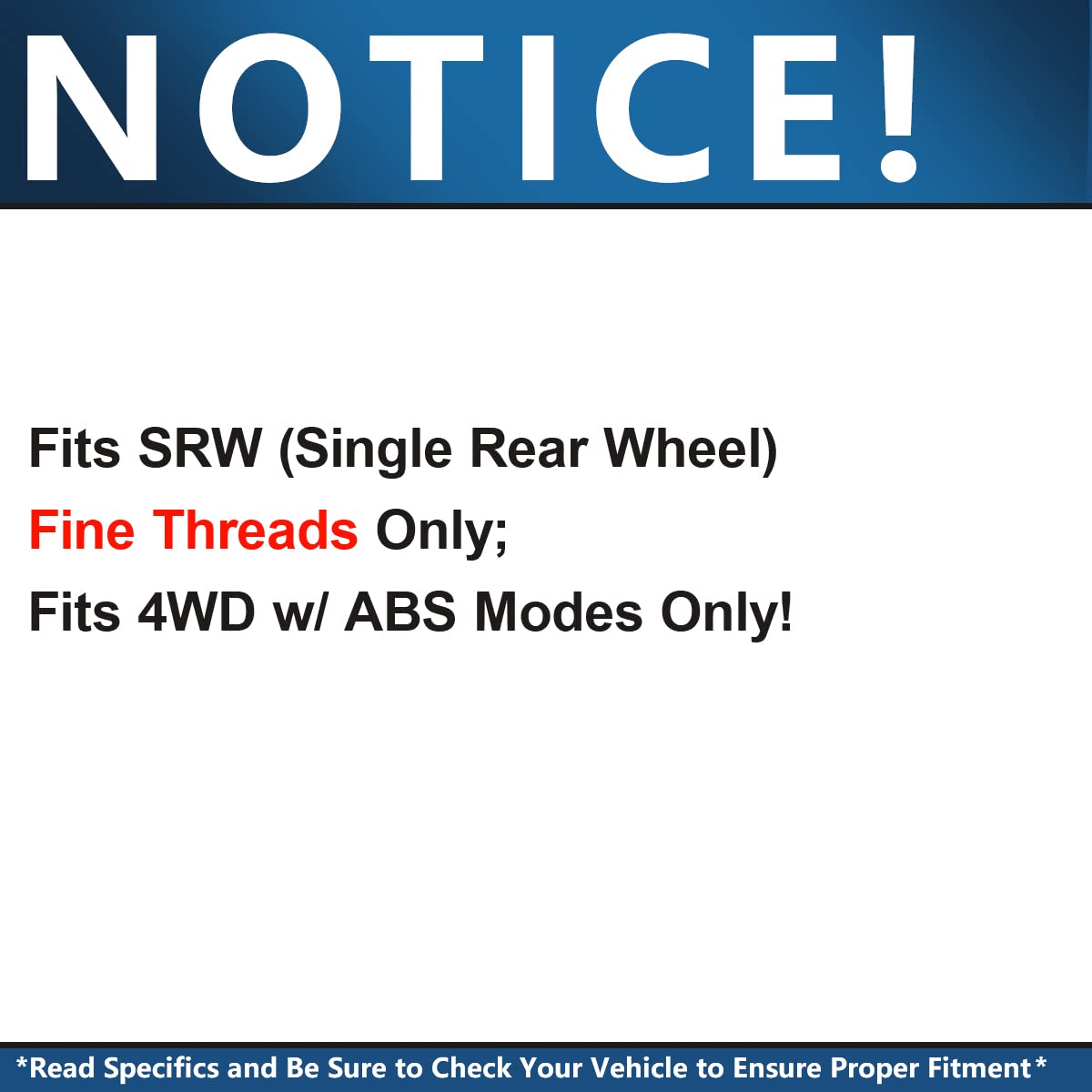 Detroit Axle - 4WD Front Wheel Bearing Hub for Ford F-250 F-350 Super Duty 2003-2004, Excursion 2003-2005, Wheel Bearing and Hub Assembly Replacement [w/ABS SRW]