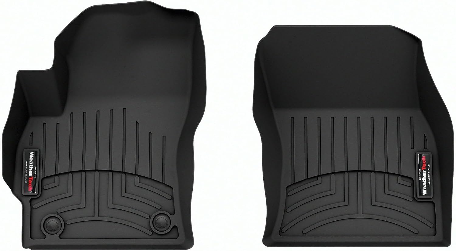 WeatherTech Custom Fit FloorLiners for Toyota Corolla Cross, Corolla Cross, 1st Row (4417751), Black