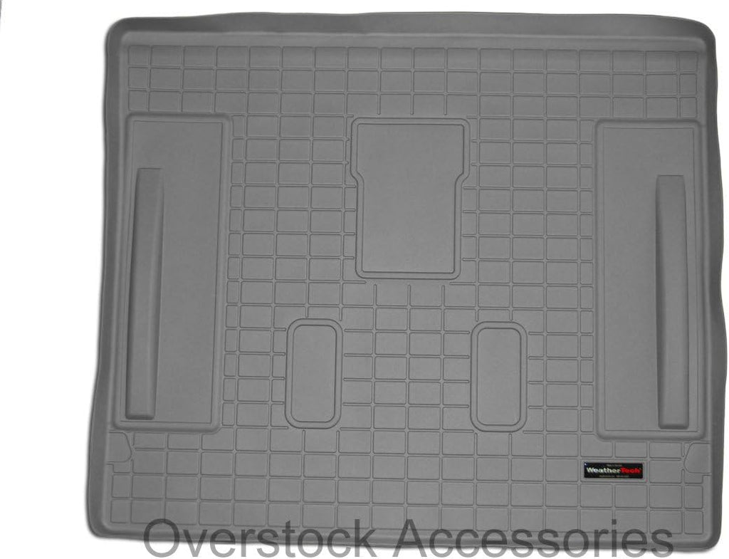 WeatherTech Cargo Trunk Liner for Cadillac Escalade ESV, Suburban, Yukon XL - Behind 2nd Row (42677), Grey