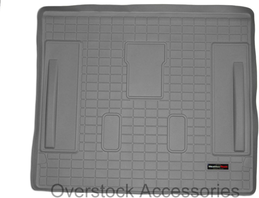 WeatherTech Cargo Trunk Liner for Cadillac Escalade ESV, Suburban, Yukon XL - Behind 2nd Row (42677), Grey