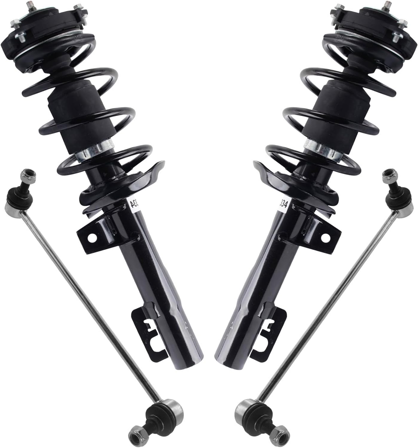 TRQ Front Suspension Kit Compatible with 2011-2015 Volkswagen Jetta