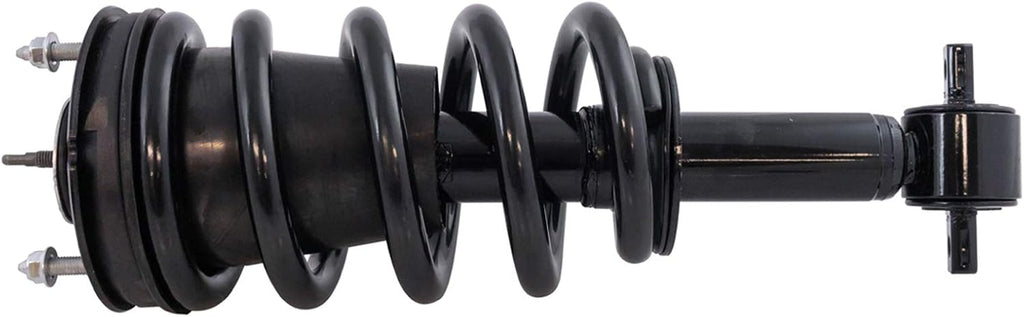 TRQ Front Suspension Kit Shock & Spring Strut Assembly Sway Bar Stabilizer Link Compatible with 2014-2018 Chevrolet Silverado 1500 GMC Sierra 1500