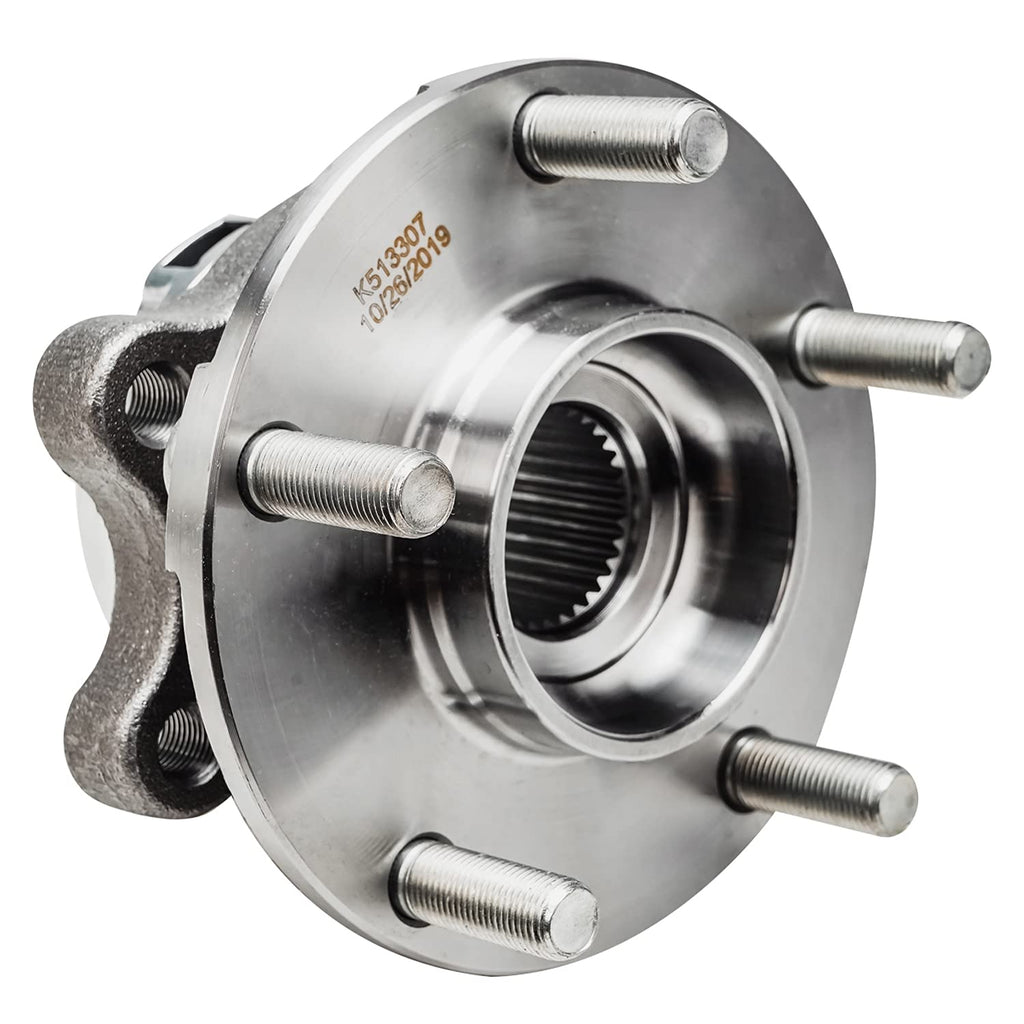 Detroit Axle - 2 Front Wheel Bearing Hubs for 2009-2017 Nissan Murano 2011 Quest, Replacement Wheel Bearing and Hub Assembly Set, Pair Hubs