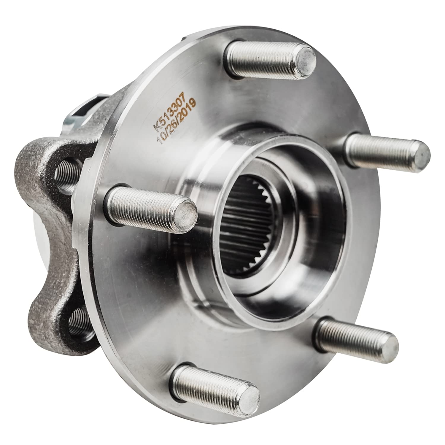 Detroit Axle - 2 Front Wheel Bearing Hubs for 2009-2017 Nissan Murano 2011 Quest, Replacement Wheel Bearing and Hub Assembly Set, Pair Hubs