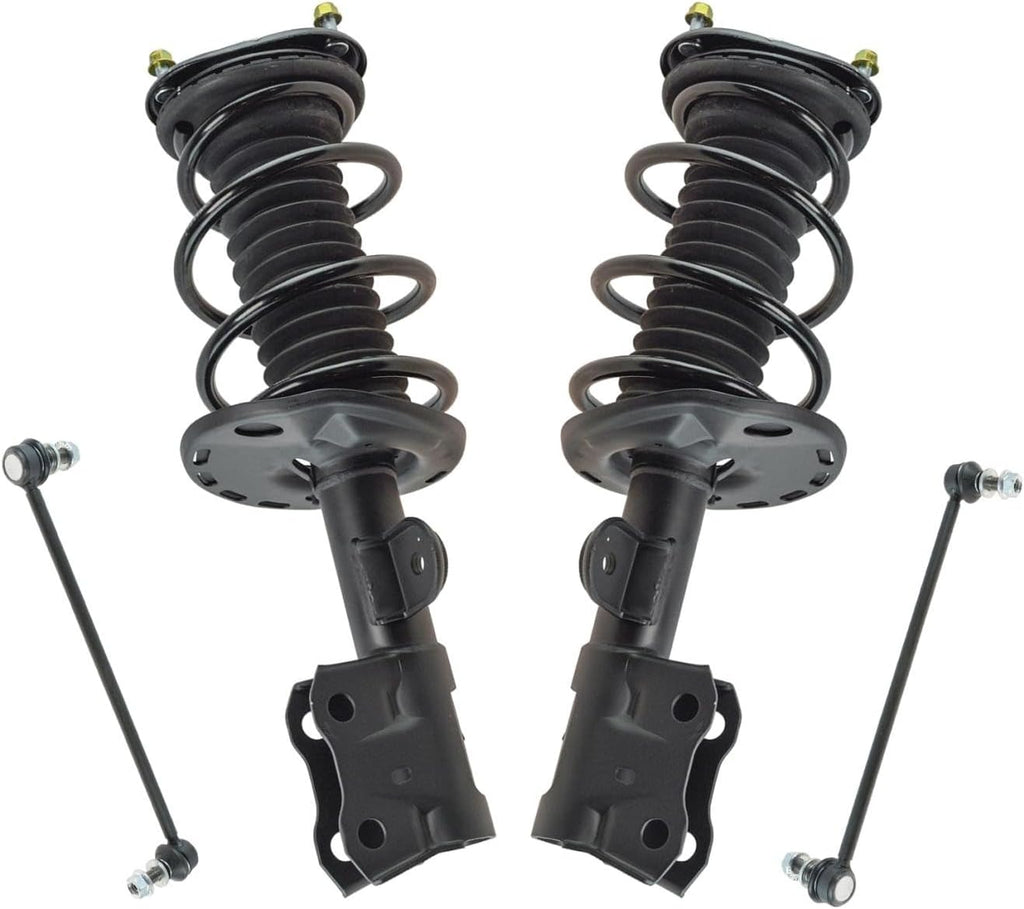 TRQ Front Suspension Kit 4 Piece for Toyota | for 2010-2015 Toyota Prius 2012-2015 Toyota Prius Plug-In