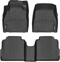 WeatherTech Custom Fit FloorLiners for Nissan Kicks, Kicks Play, 1st & 2nd Row (441191-1-3), Black