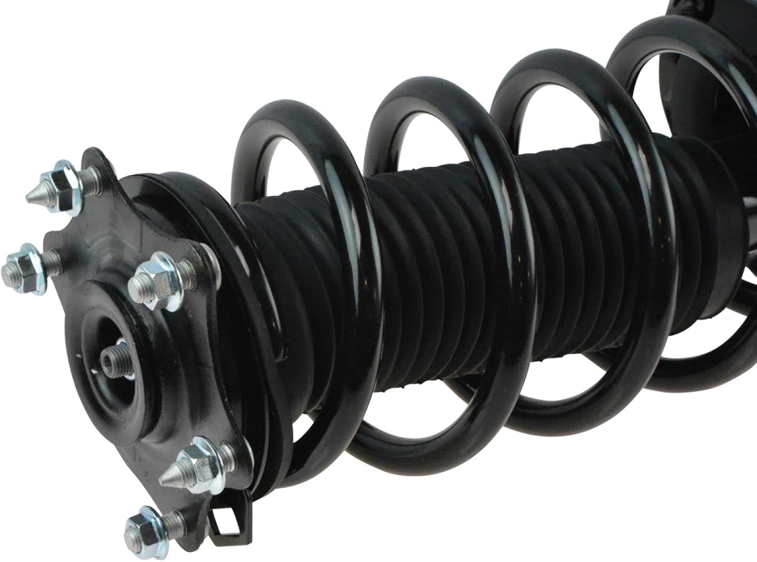 TRQ Front Suspension Kit Complete Strut & Coil Spring Assembly Sway Bar Stabilizer Link Compatible with 2007-2012 Acura RDX
