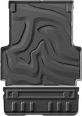 for Jeep Gladiator JT 2020-2024 TPE Floor Mats with Cargo Liner Trunk Mat Waterproof Wear-Resistant Protective Accessories Set(Black)