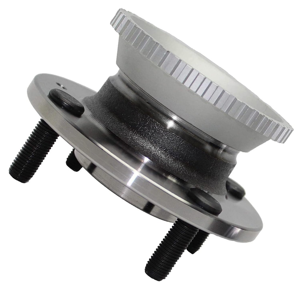 Detroit Axle - Rear Wheel Hub and Bearings Assembly Replacement for 1992-1998 Hyundai Sonata 4 Lug w/ABS - 2pc Set