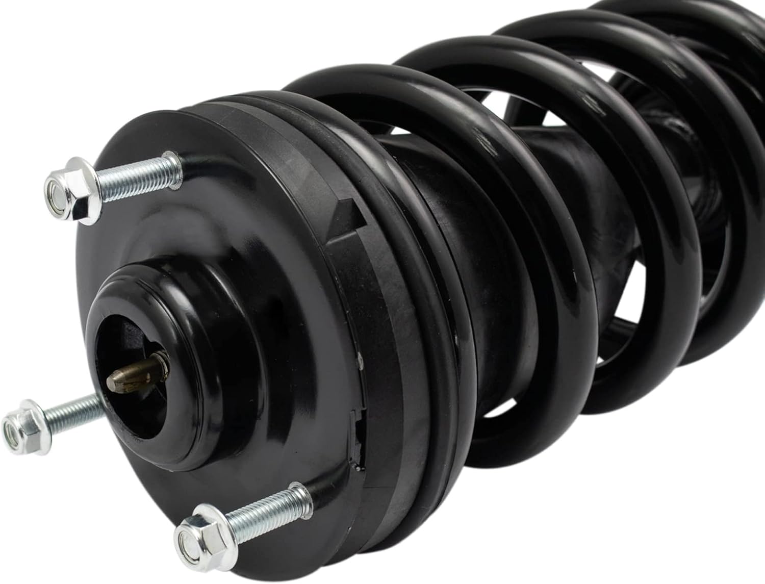 TRQ Front Suspension Kit Shock & Spring Strut Assembly Sway Bar Stabilizer Link Compatible with 2007-2013 Chevrolet Silverado 1500 GMC Sierra 1500