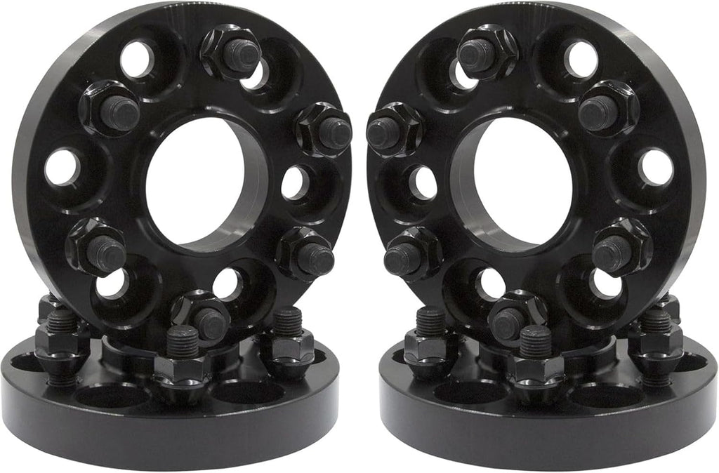 Wheel Accessories Parts 4 Pcs Hub Centric Wheel Spacers 6 on 120mm 6x120mm 1.00 Inch Thick 66.9mm Hub M14x1.5 14x1.5 Thread Stud Fits Chevrolet Blazer Colorado ｜ GMC Acadia Canyon