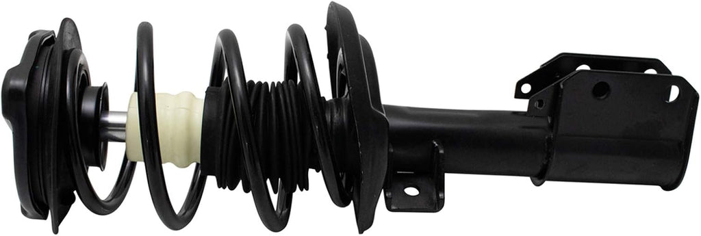 TRQ Front Suspension Kit Complete Strut & Coil Spring Assembly Sway Bar Stabilizer Link Compatible with 2008-2012 Mercedes-Benz C300 2012-2015 C350