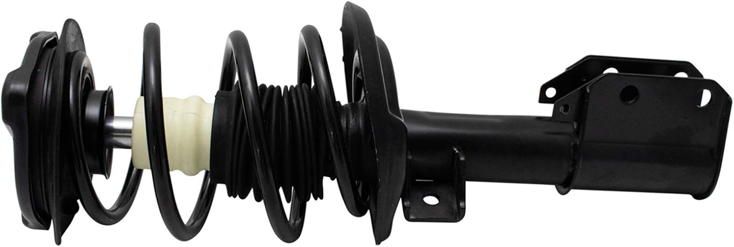 TRQ Front Suspension Kit Complete Strut & Coil Spring Assembly Sway Bar Stabilizer Link Compatible with 2008-2012 Mercedes-Benz C300 2012-2015 C350