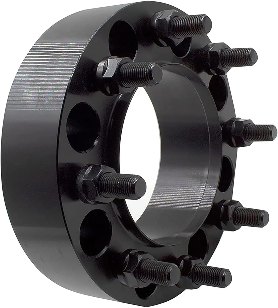 Set of 4 8x6.5 to 8x180 Wheel Spacer Adapters, 2' Thickness 14x1.5 for Express 2500 3500 | 2001-2010 for Silverado 2500 HD Sierra 2500 HD | 2001-2003 for Silverado 1500 HD