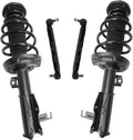 TRQ Front Suspension Kit Complete Strut & Coil Spring Assembly Sway Bar Stabilizer Link Compatible with 2012-2016 Buick Regal