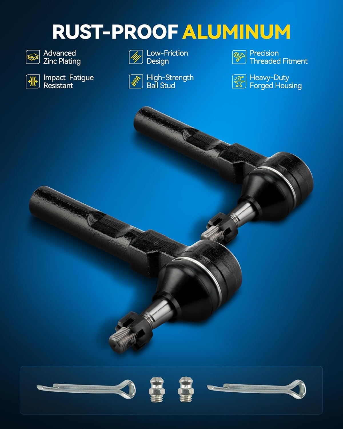 PHILTOP Hydraulic Power Steering Rack & Pinion Kit for 1999-2006 Silverado 1500/Sierra 1500 RWD, 2007 Silverado 1500 Classic/Sierra 1500 Classic, Only RWD, with Outer Tie Rod Ends, Replace# 22-1000