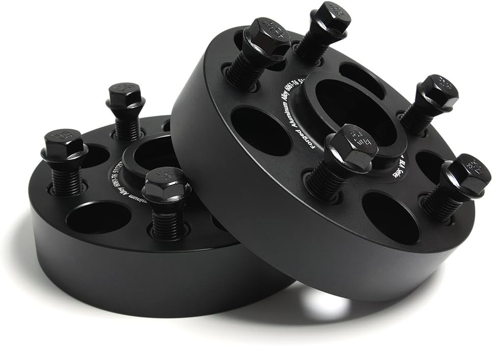 5x112 Hub Centric Wheel Spacers CB57.1 2Pcs 35MM for Audi R8 TTS VW CC Golf R GTI MK5 MK6 MK7 Passat Jetta with M14x1.5 bolts