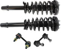 TRQ Front Suspension Kit Complete Strut & Coil Spring Assembly Sway Bar Stabilizer Link Compatible with 1999-2003 Acura TL