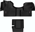 WeatherTech Custom Fit FloorLiners for Mercedes Sprinter, Sprinter, Sprinter - 1st Row (OTH) & Center Aisle (4415221-442492), Black